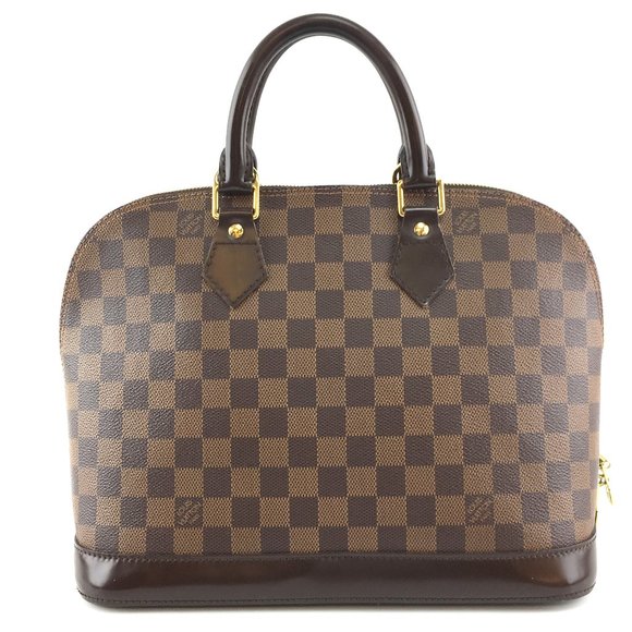 Louis Vuitton Handbags - Louis Vuitton Alma Pm Handbag Damier Ébène Satchel